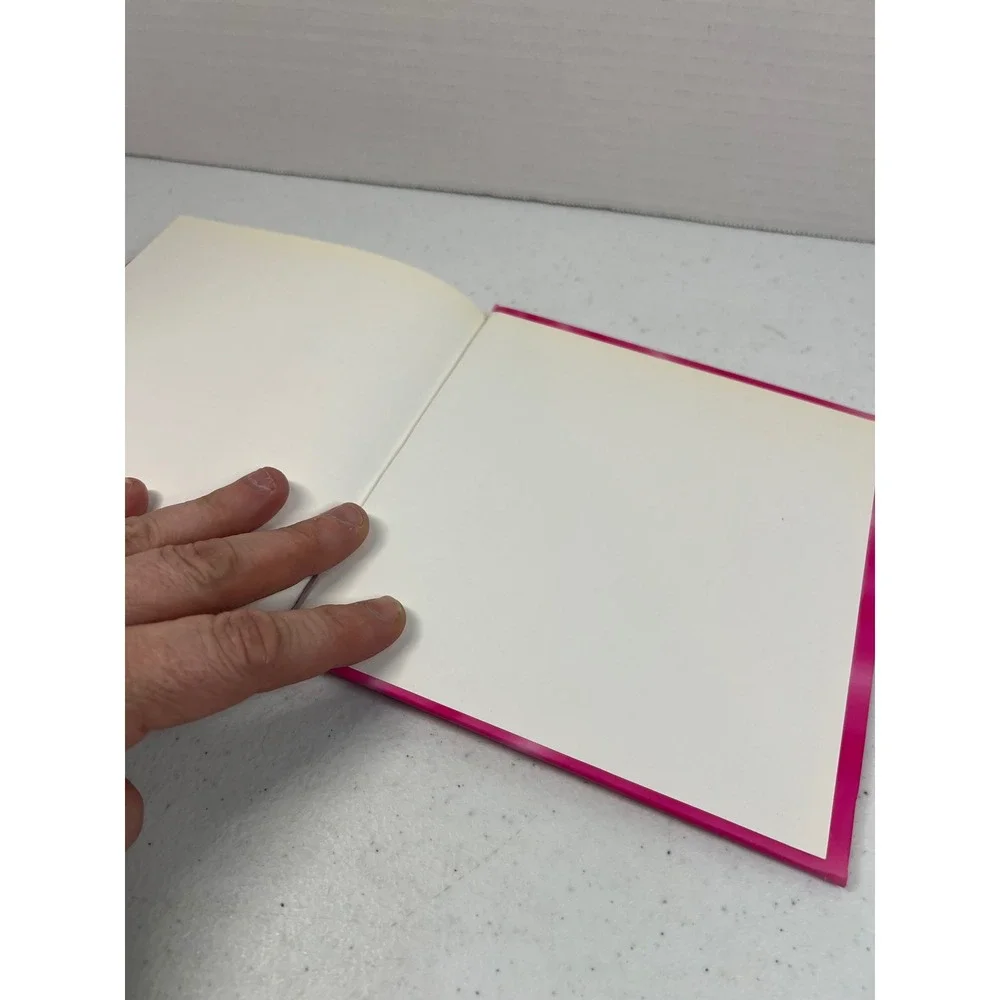 Vintage 2000 American Greetings Bubblegum Disco Diva Address Book Pink Y2K 6x6